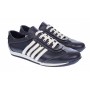 Pantofi barbati sport din piele naturala - Model bleumarin 1053BLA